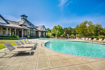 Shimmering pool